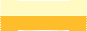 yellow and white horizontal striped banner