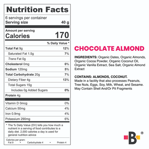 Chocolate Almond (Pack of 6)
