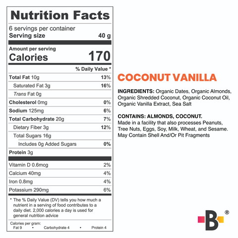 Coconut Vanilla (Pack of 6)